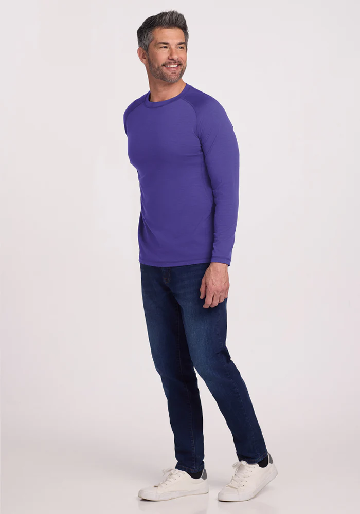Essential Tee - Berry Indigo - Image 5