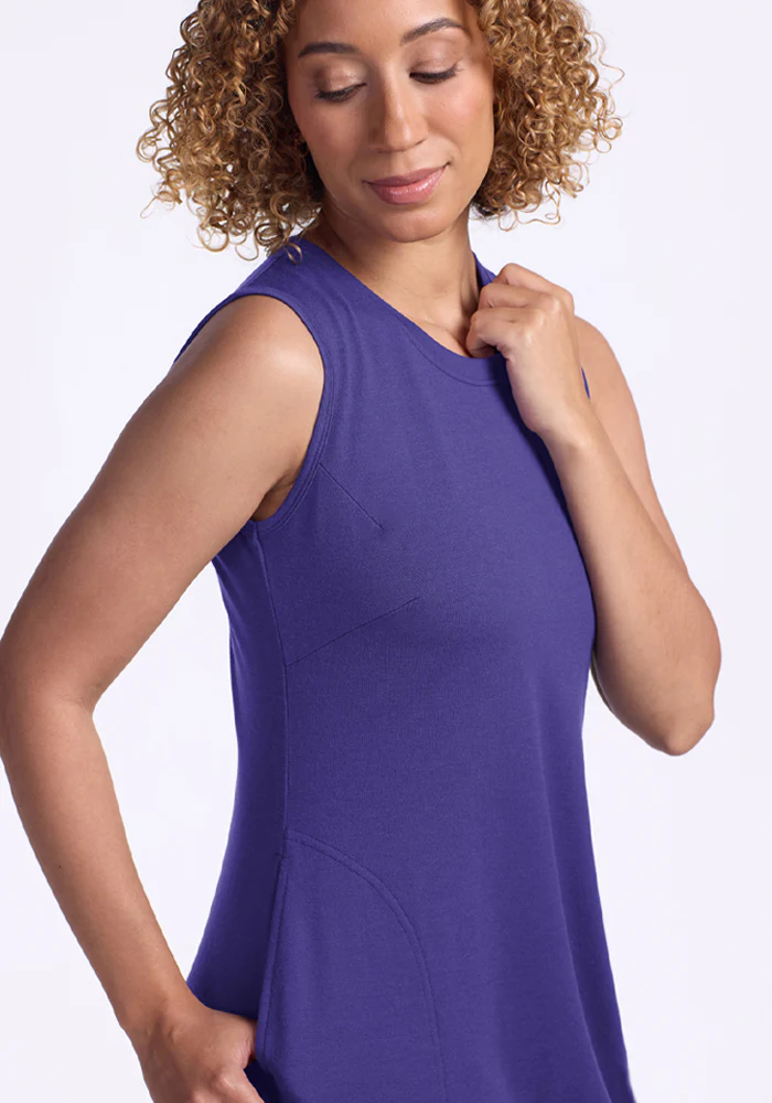 Cassie Dress - Berry Indigo - Image 3