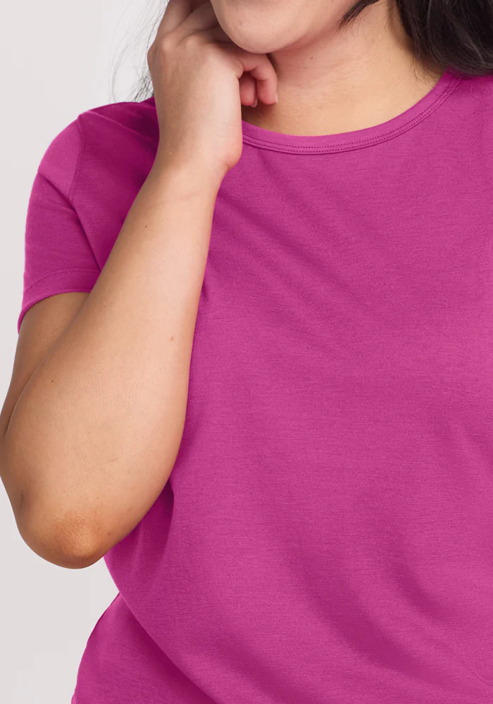Liza Crew Neck Tee - Summer Sorbet - Image 4
