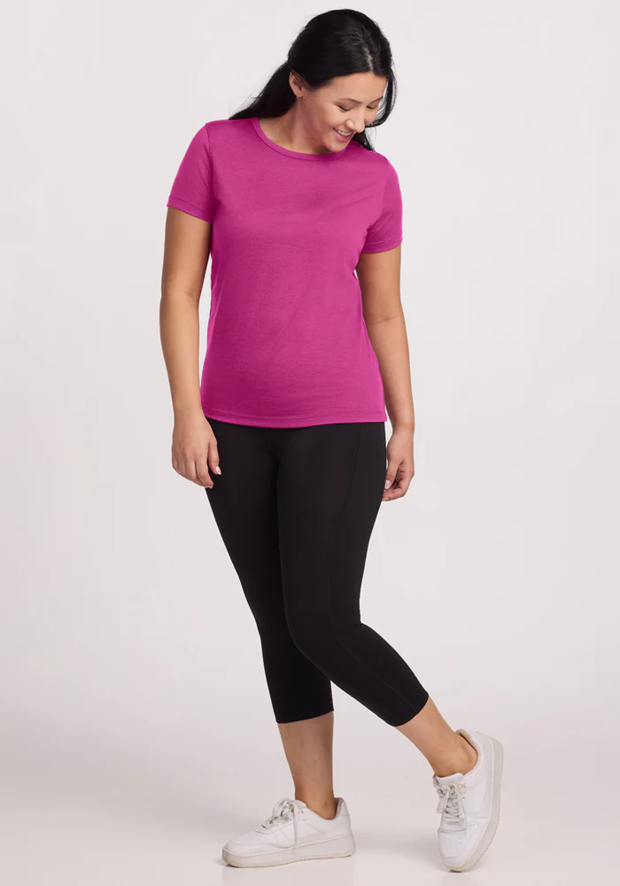 Liza Crew Neck Tee - Summer Sorbet - Image 5