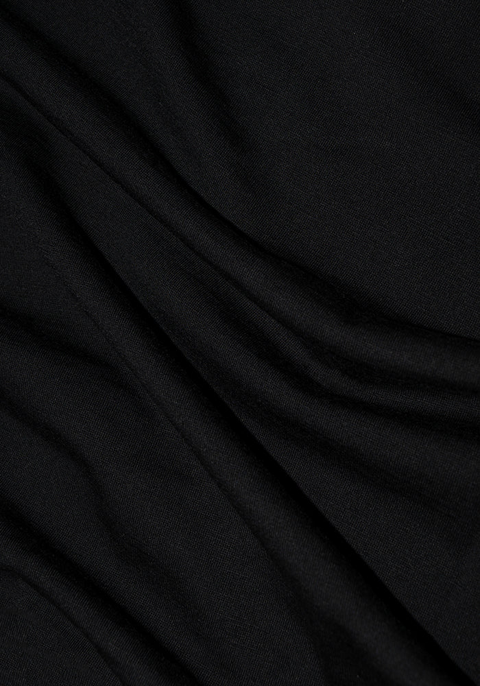Elena 3/4 Sleeve V Neck - Black - Image 11