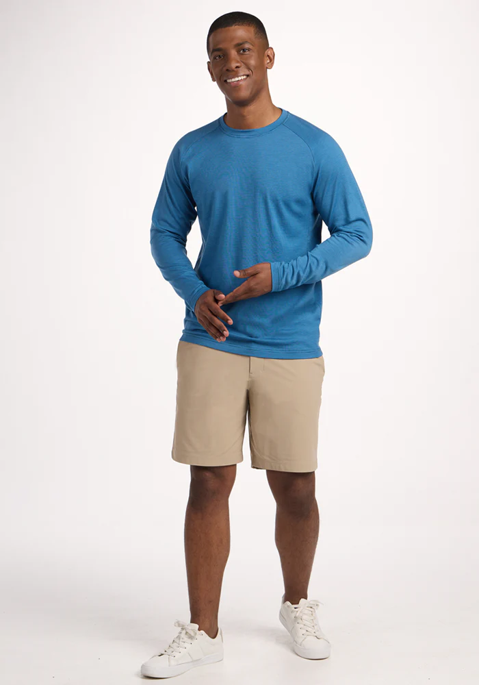 Essential Tee - Coastal Mini Stripe - Image 4