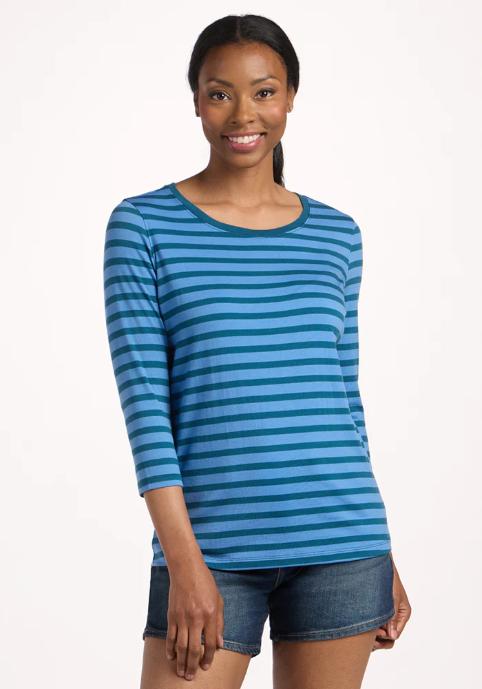 Jenny 3/4 Sleeve Crew Neck - Image 4