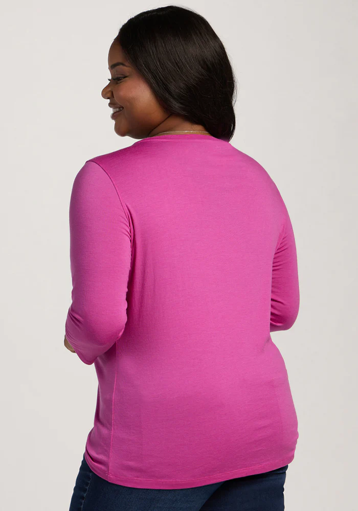 Jenny 3/4 Sleeve Crew Neck - Summer Sorbet - Image 10