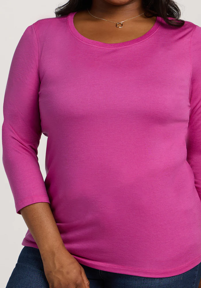 Jenny 3/4 Sleeve Crew Neck - Summer Sorbet - Image 7