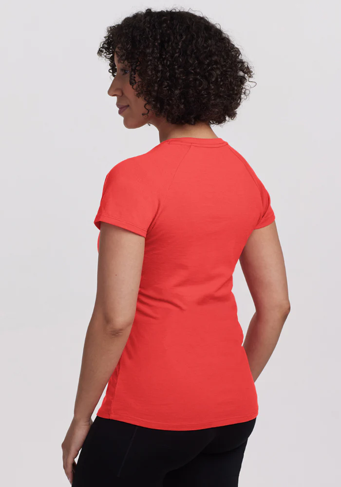 Mia V Neck - Hibiscus - Image 6