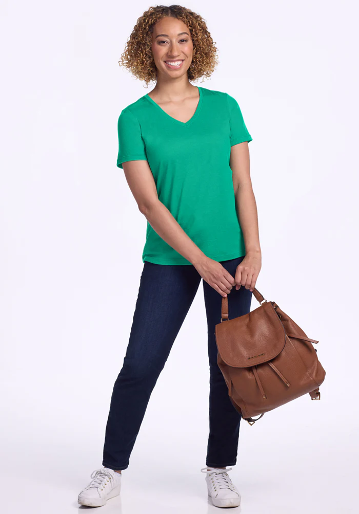 Junie V Neck - Jungle - Image 5