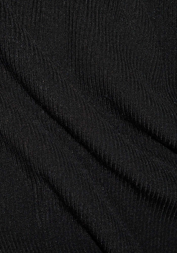 Maisey Ribbed Shorts - Black - Image 16