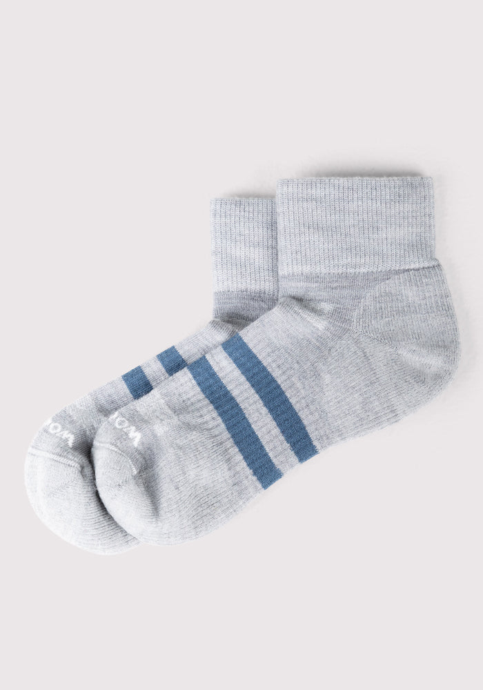Mens Rambler Ankle Sock - Grey - Image 2