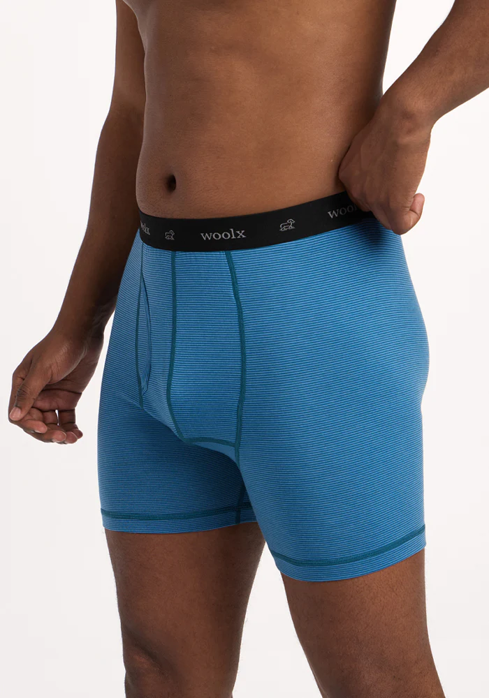 Reaction Boxer Briefs - Coastal Mini Stripe - Image 2