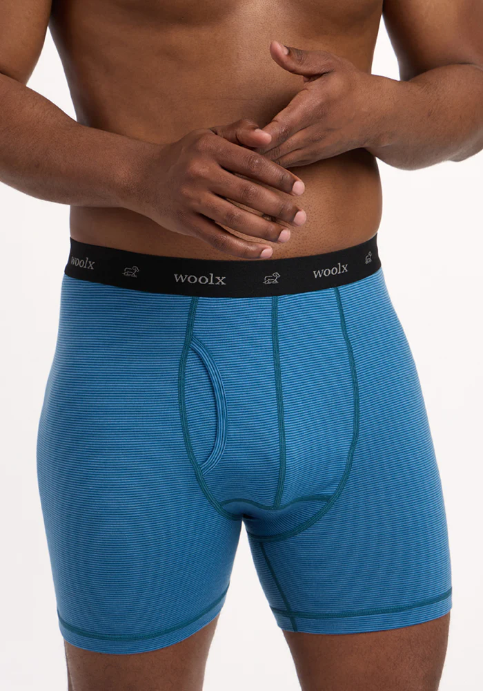 Reaction Boxer Briefs - Coastal Mini Stripe - Image 3