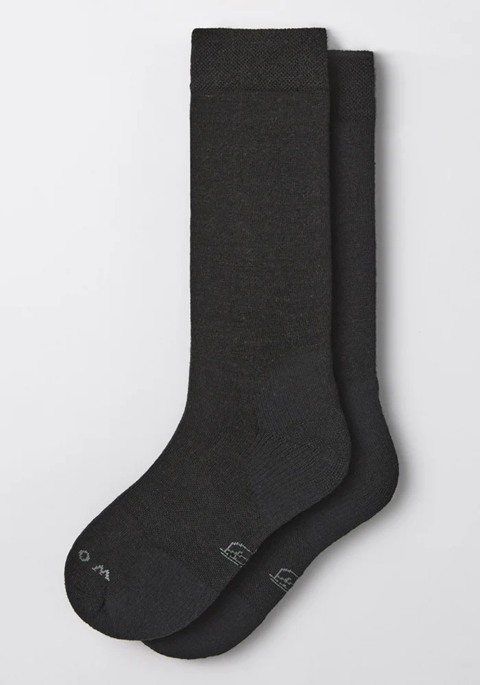 Mens Chandler Mid Calf Socks - Black