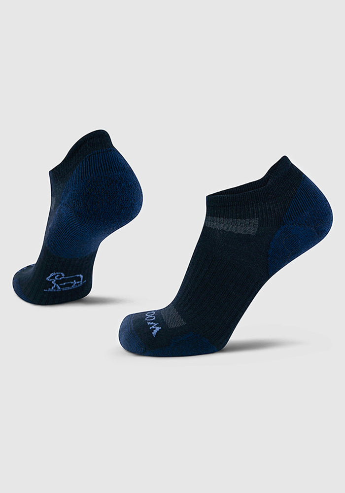 Mens Rowan No Show Socks - Deep Night - Image 2