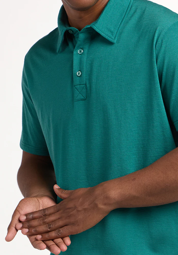 Preston Polo - Woodland Mini Stripe - Image 3