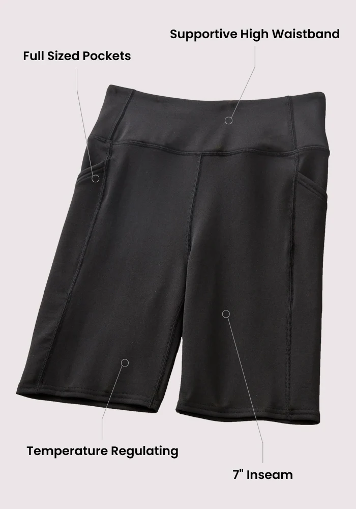 Merino Flex® Dani Bike Shorts - Black - Image 8