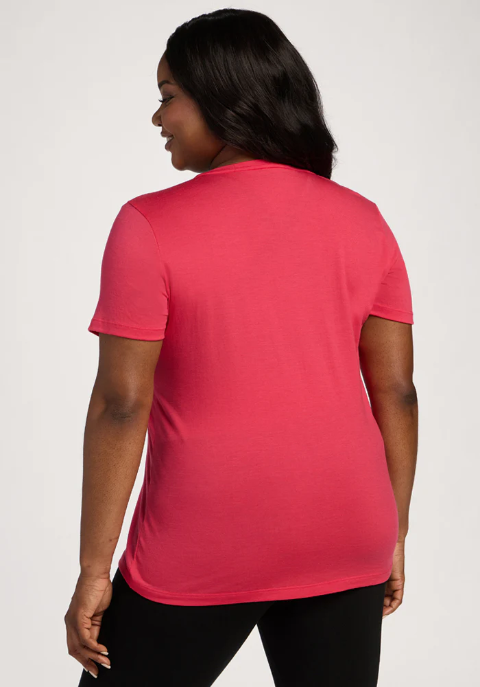 Junie V Neck - Berry Ice Pop - Image 10