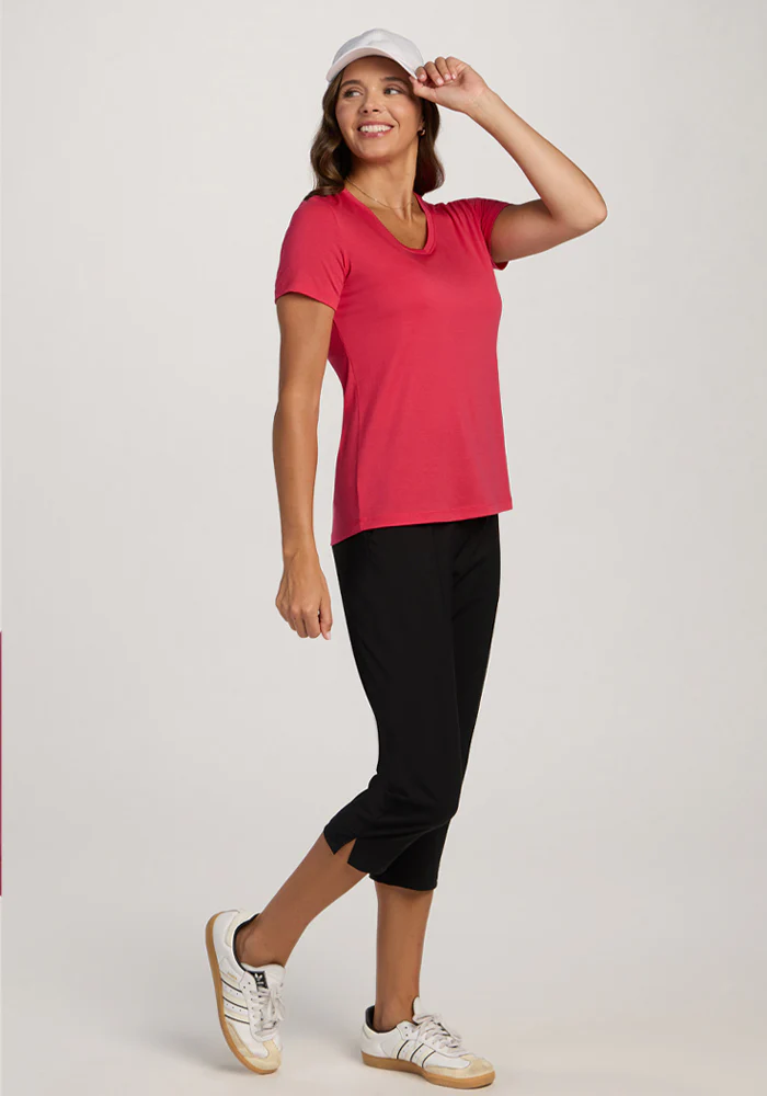 Junie V Neck - Berry Ice Pop - Image 3