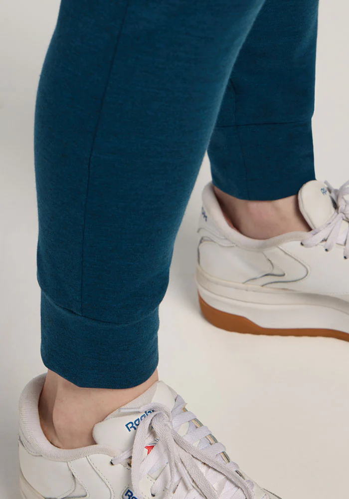 Madden Petite Joggers - Majolica Blue - Image 2