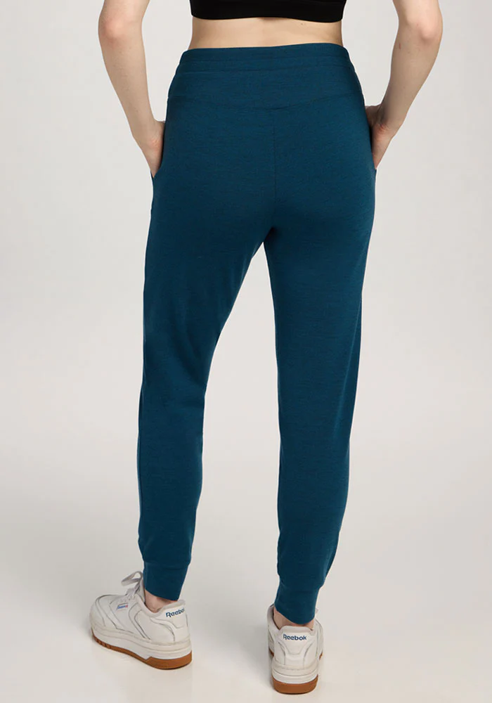 Madden Petite Joggers - Majolica Blue - Image 7