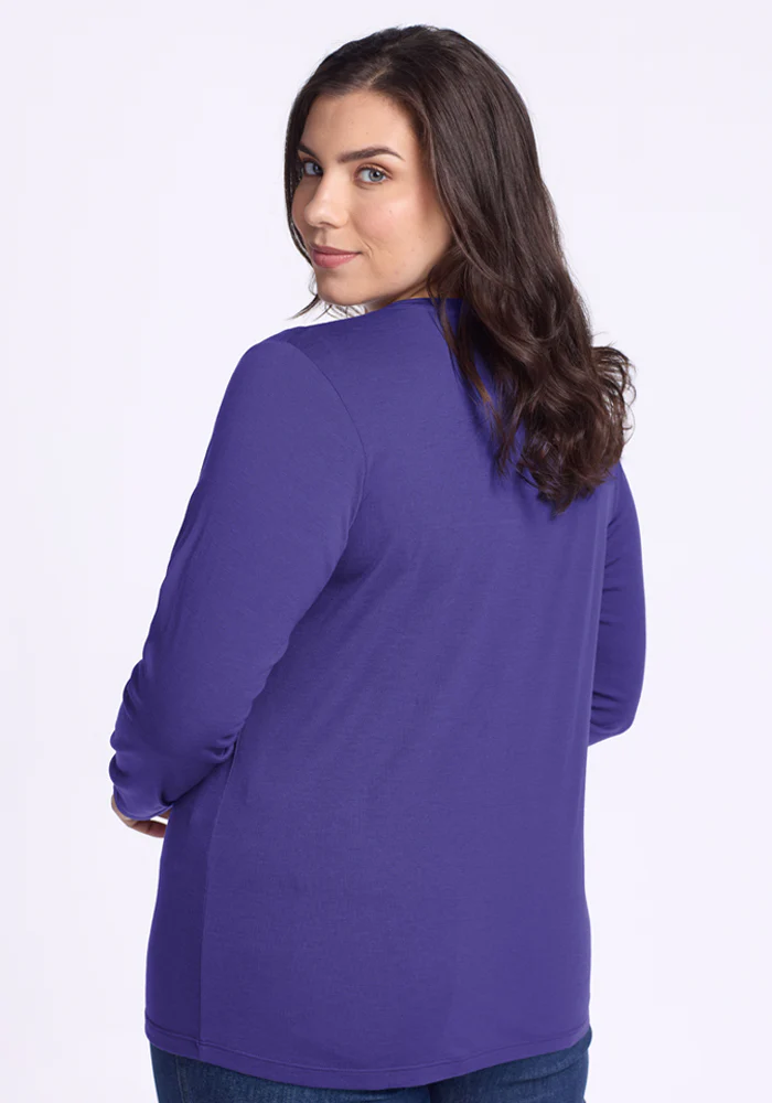 Millie Long Sleeve - Berry Indigo - Image 11