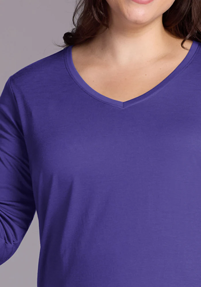 Millie Long Sleeve - Berry Indigo - Image 9