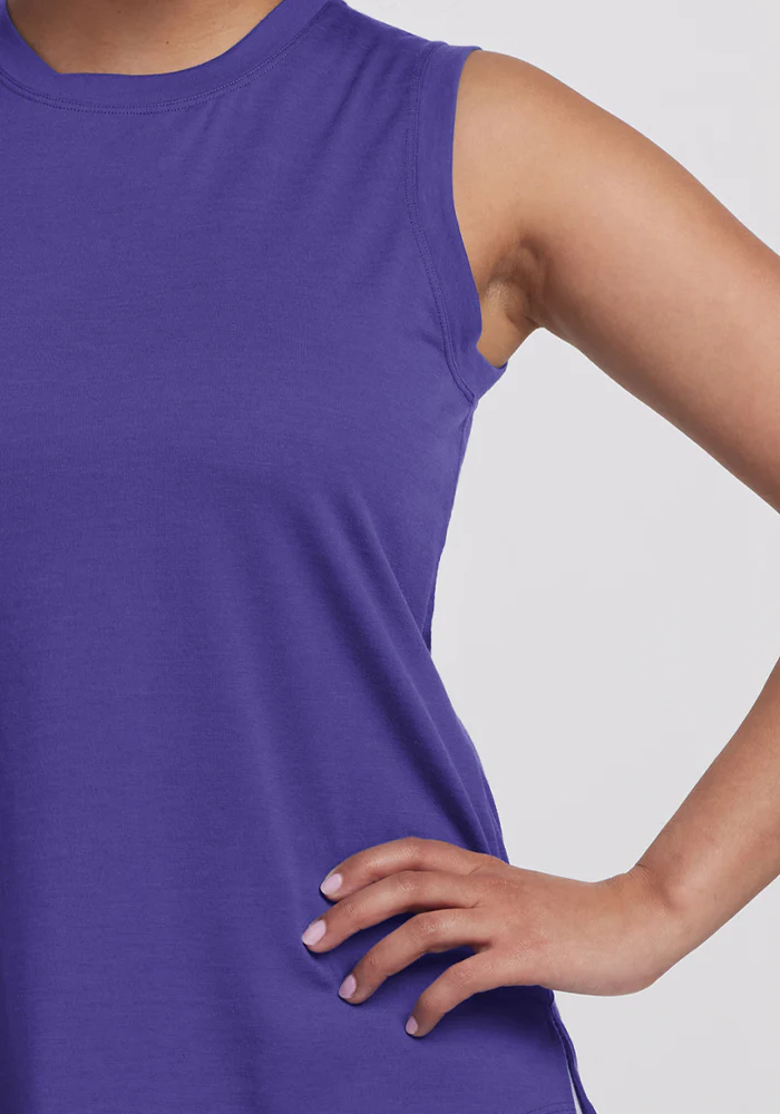 Bella Tunic Top - Berry Indigo - Image 4