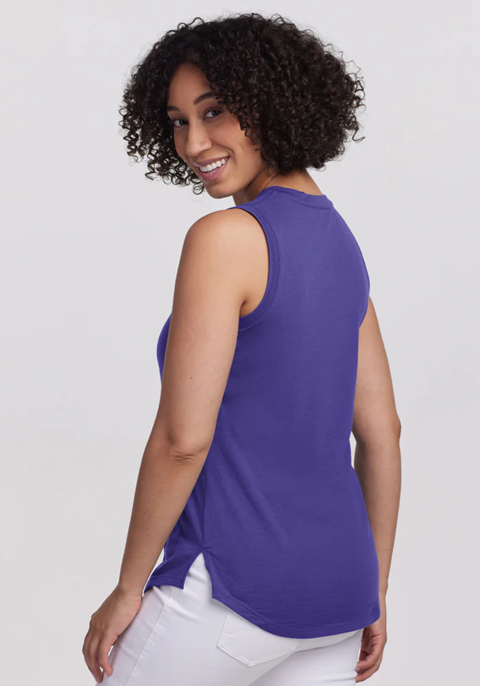 Bella Tunic Top - Berry Indigo - Image 6