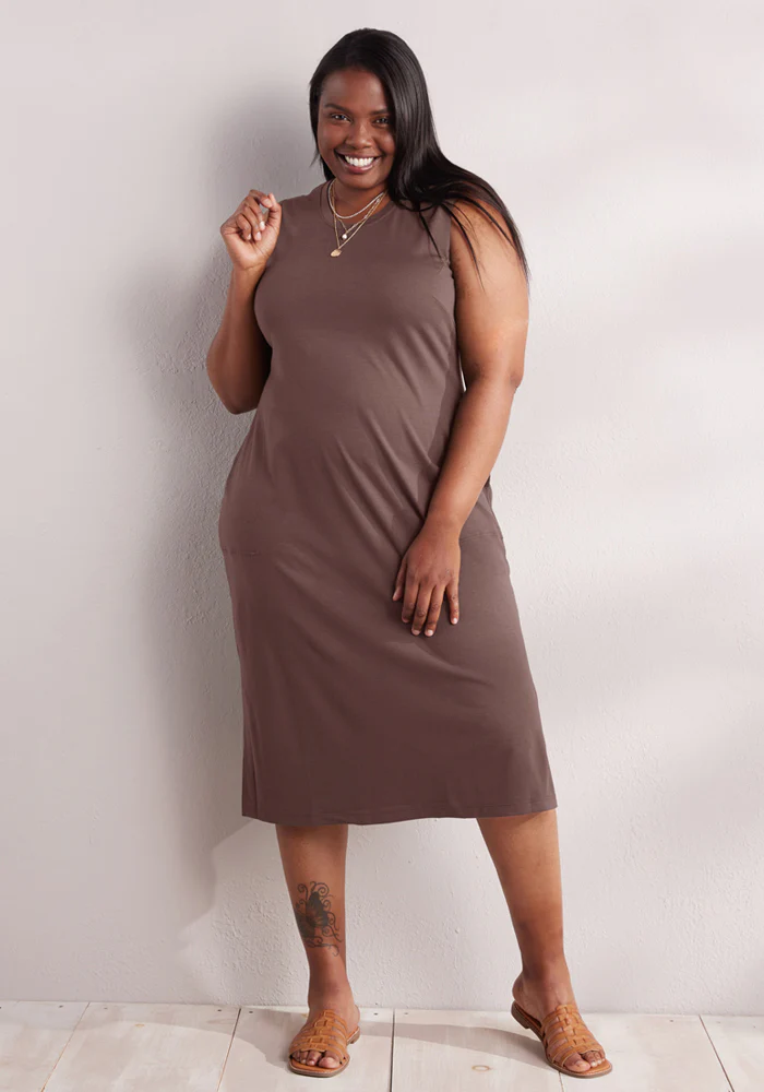 Cassie Dress - Peppercorn - Image 10