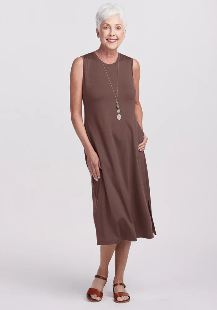 Cassie Dress - Peppercorn - Image 7