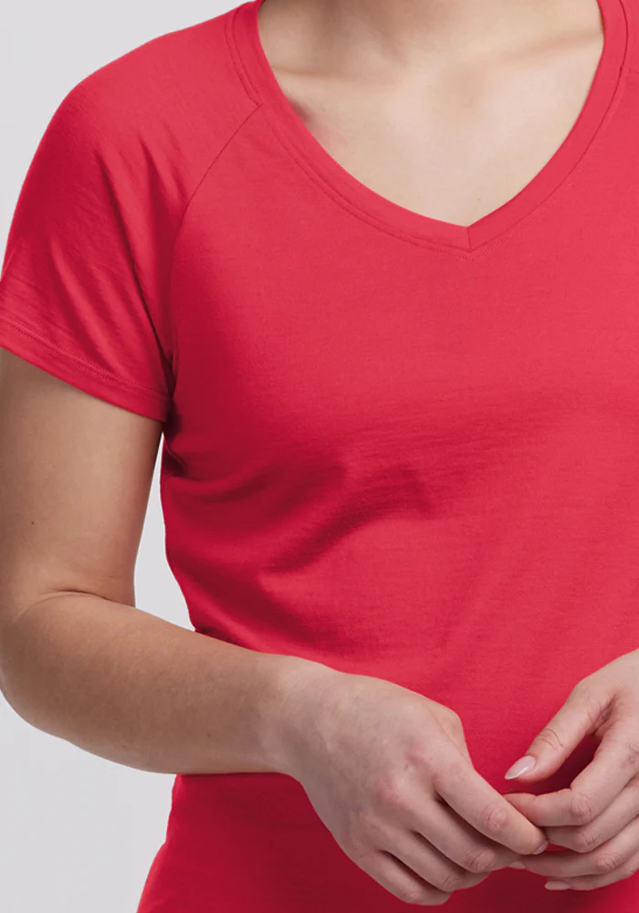 Mia V Neck - Berry Ice Pop - Image 4