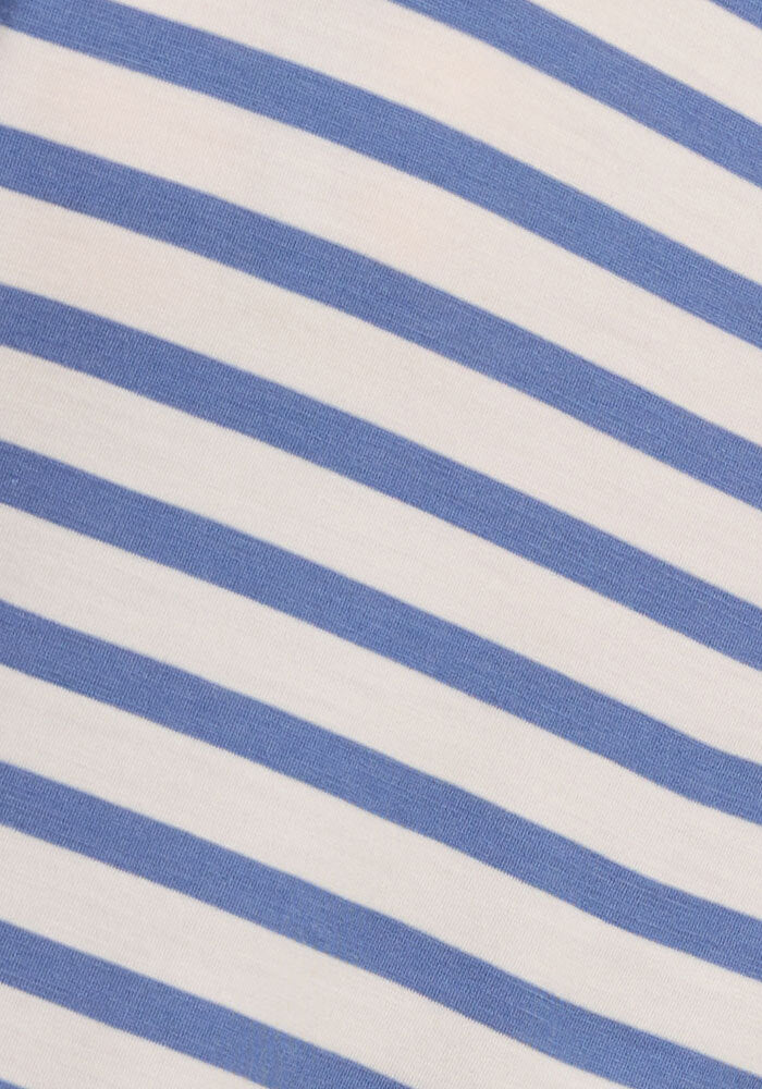 Mia V Neck - Blue Sand Stripe - Image 6