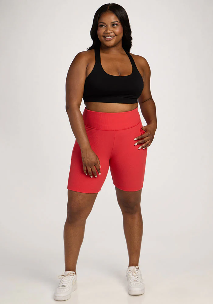 Miley Bike Shorts - Hibiscus - Image 11