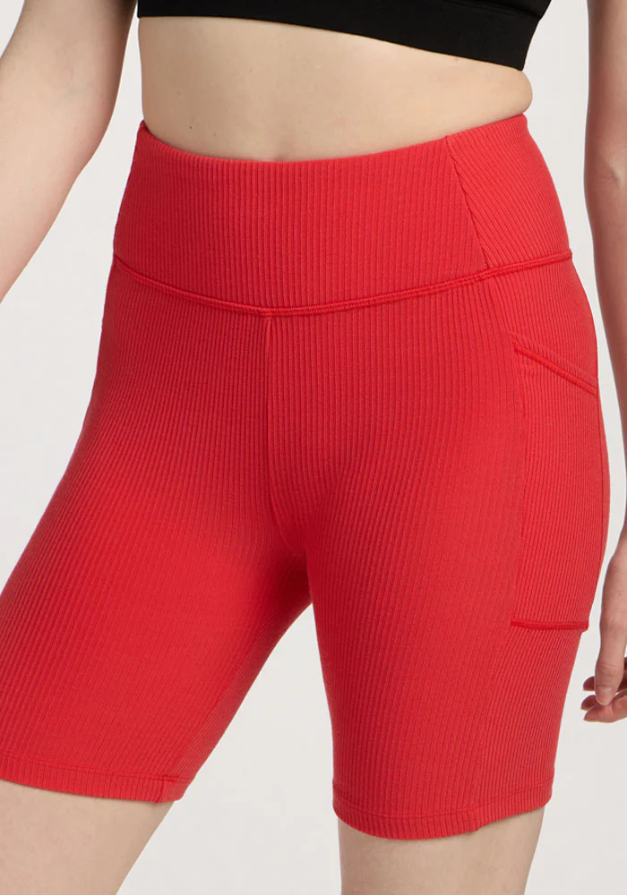 Miley Bike Shorts - Hibiscus - Image 4