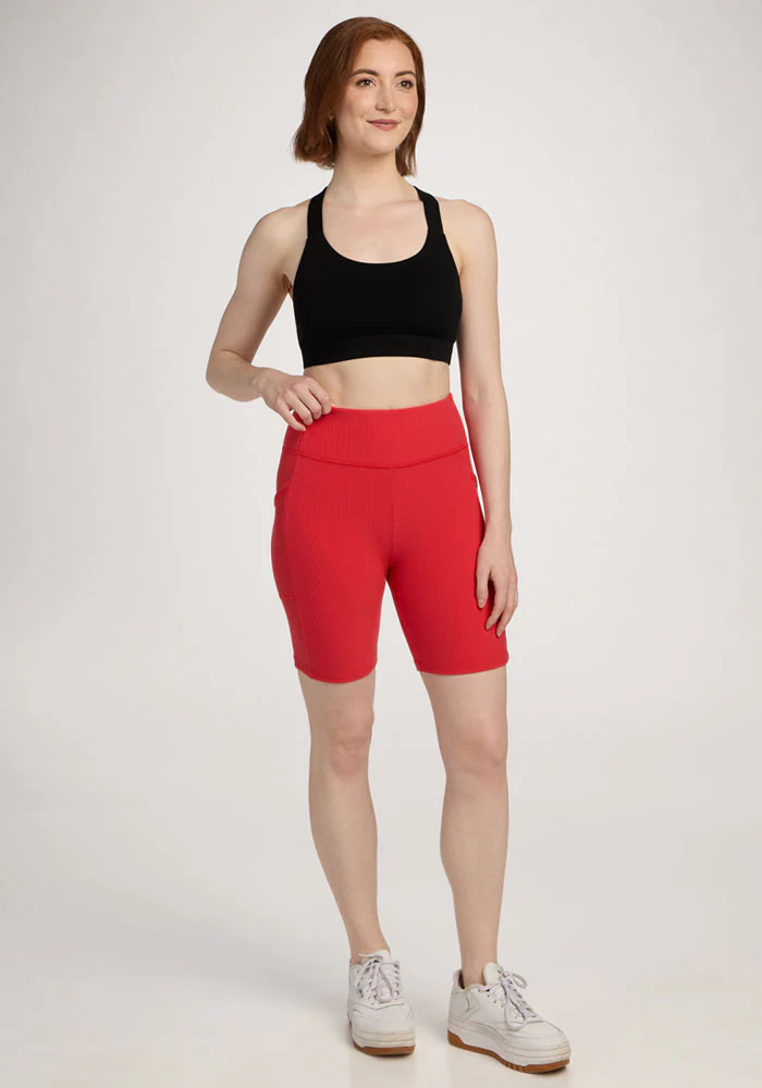 Miley Bike Shorts - Hibiscus - Image 5