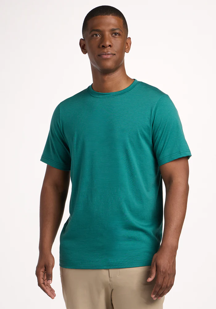 Endurance Tee - Woodland Mini Stripe - Image 8