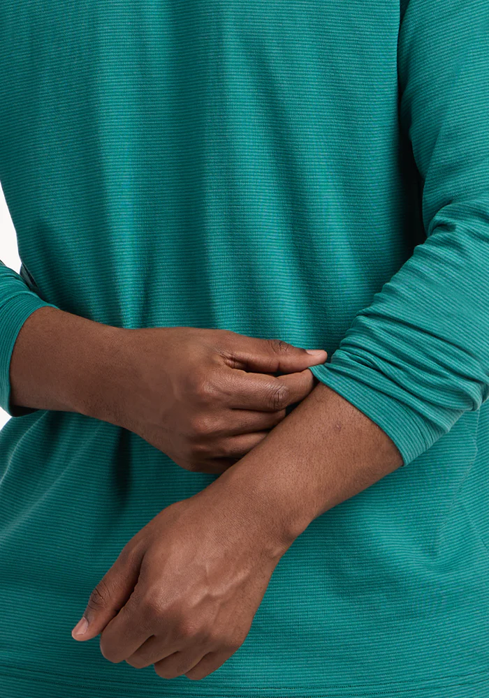 Essential Tee - Woodland Mini Stripe - Image 4