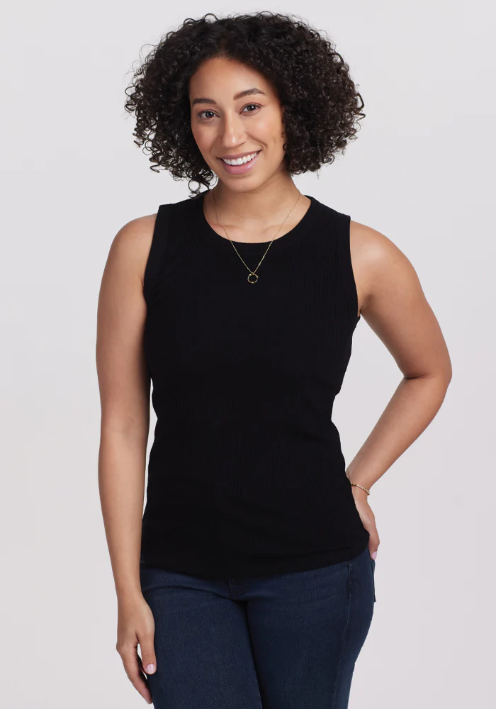 Raegan Ribbed Tank Top - Image 4