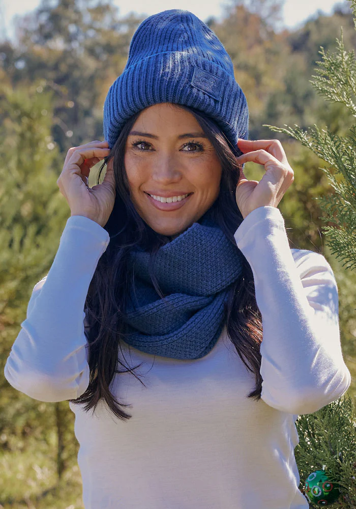 Ria Chunky Beanie - Starry Night