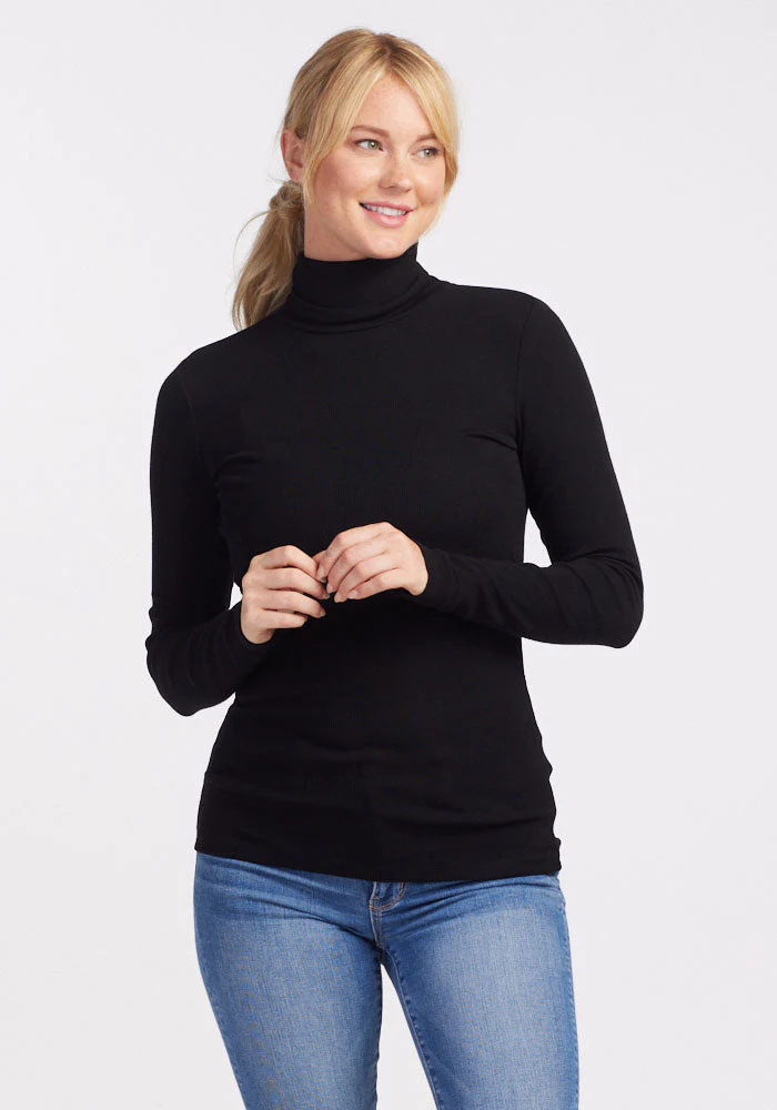 Sage Ribbed Turtleneck - Image 2