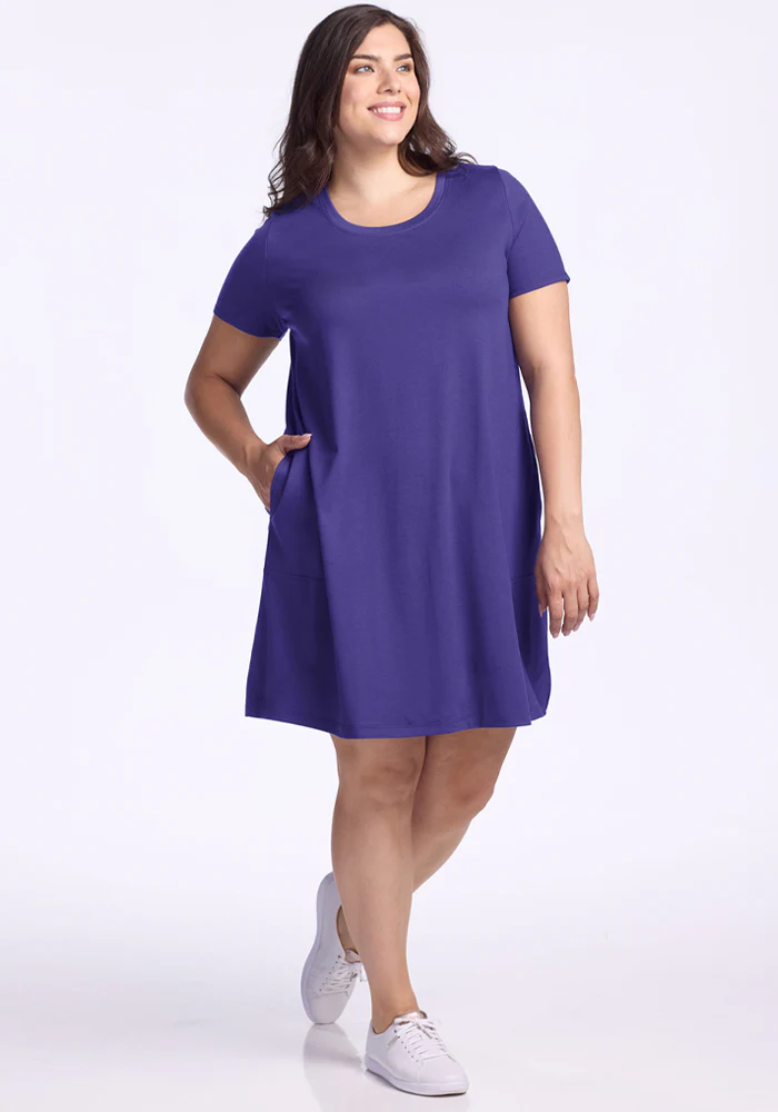 Georgie Dress - Berry Indigo - Image 11