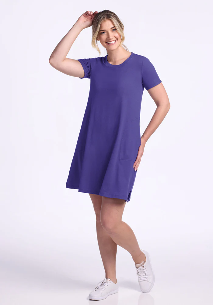 Georgie Dress - Berry Indigo - Image 2
