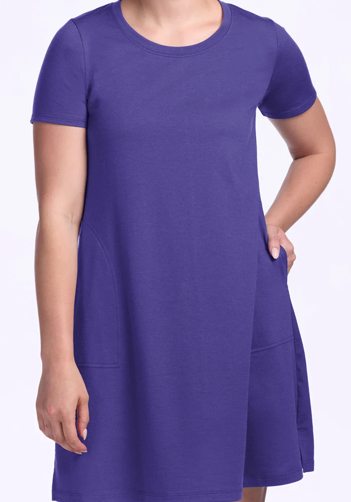 Georgie Dress - Berry Indigo - Image 5