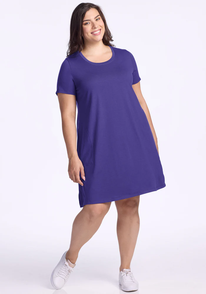 Georgie Dress - Berry Indigo - Image 7