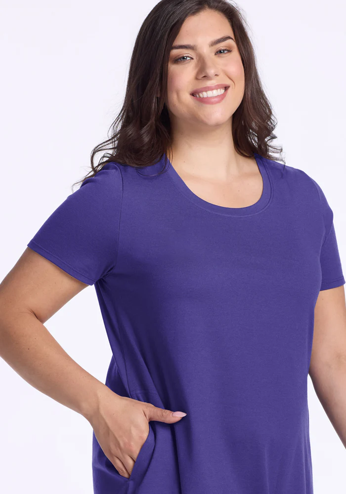 Georgie Dress - Berry Indigo - Image 8