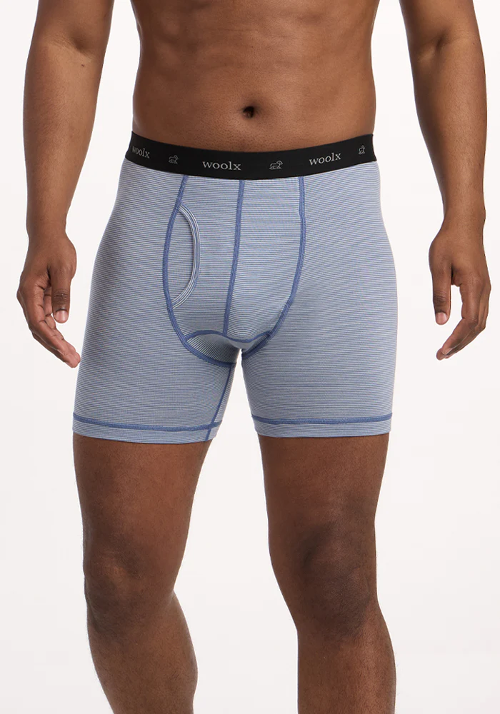 Reaction Boxer Briefs - Blue Sand Mini Stripe - Image 2