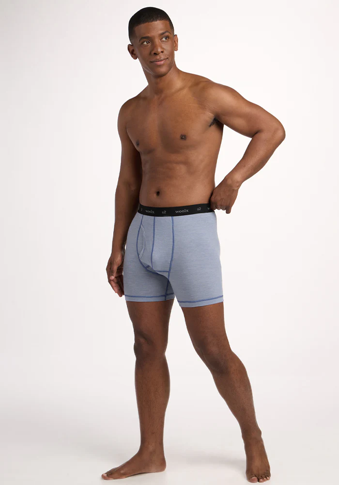 Reaction Boxer Briefs - Blue Sand Mini Stripe - Image 4