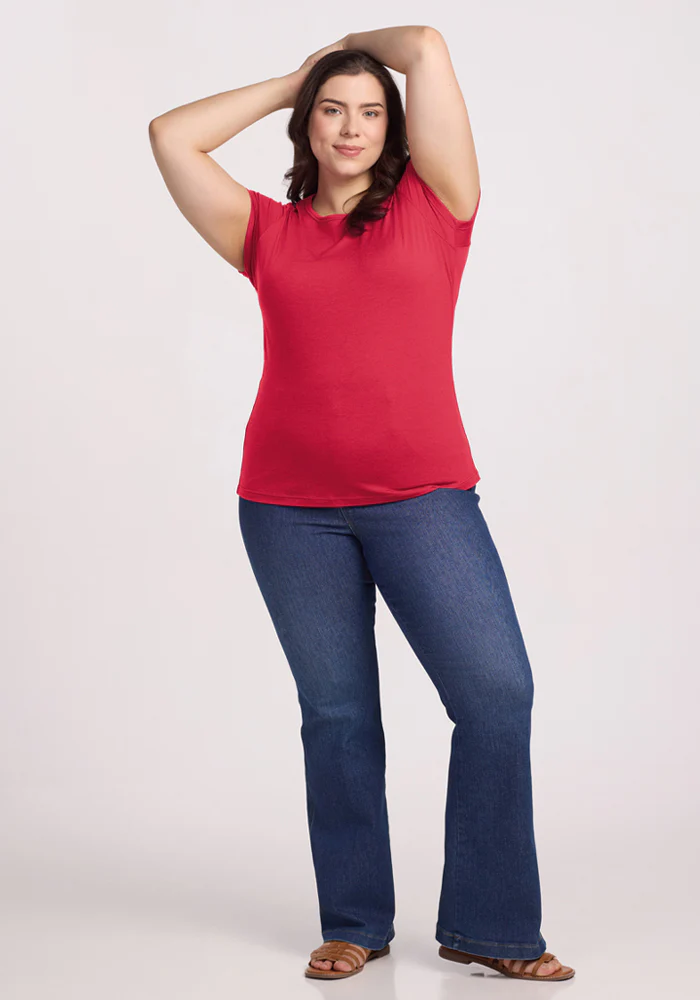 Addie Crew Neck - Berry Ice Pop - Image 11