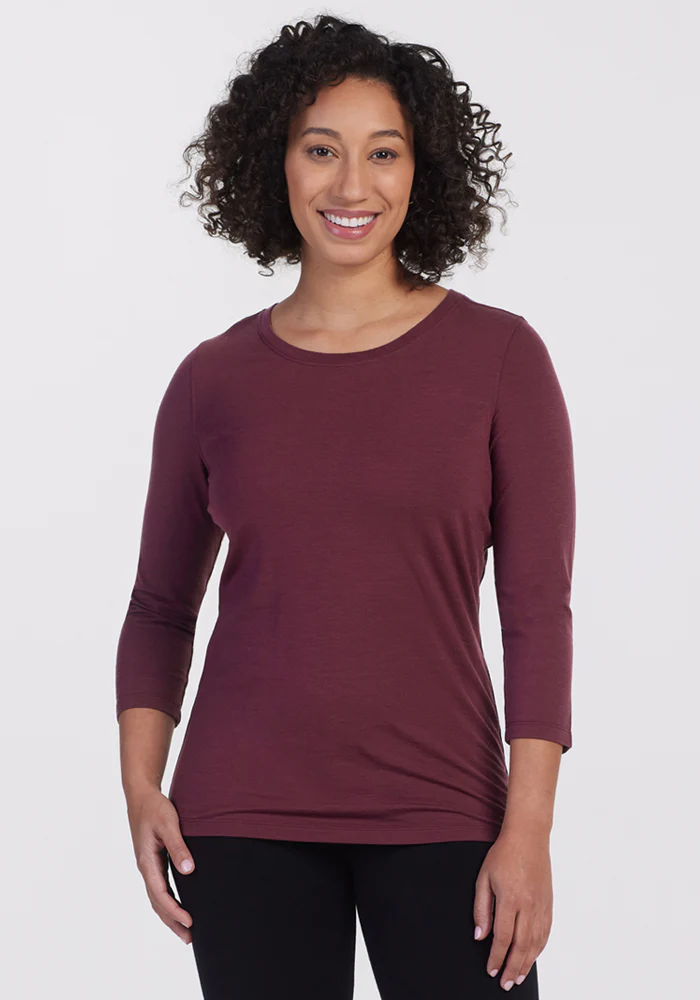 Jenny 3/4 Sleeve Crew Neck - Image 15