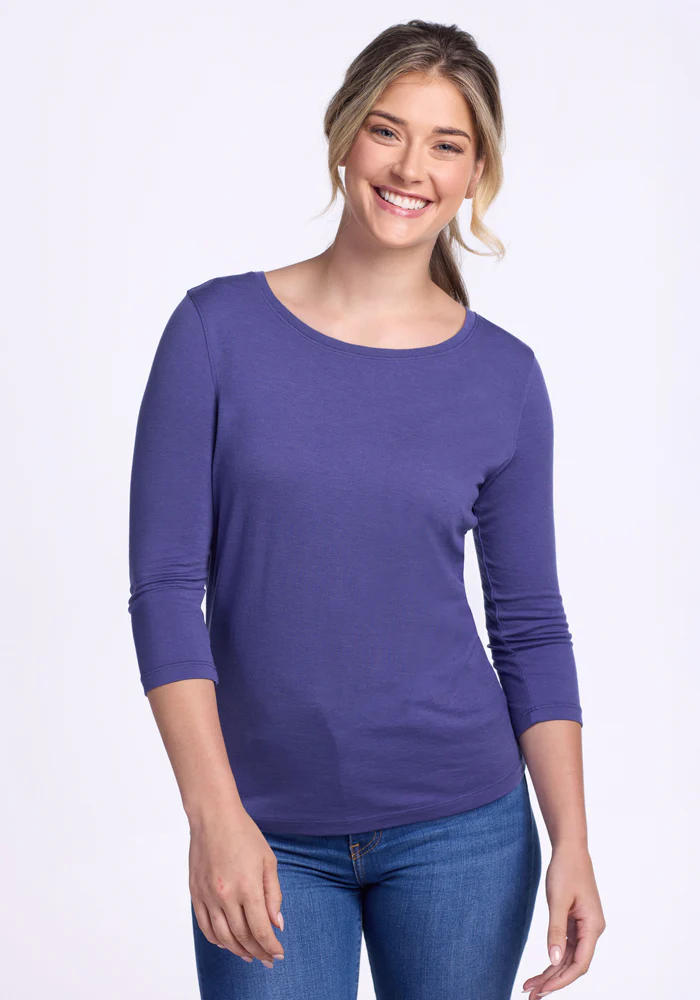 Jenny 3/4 Sleeve Crew Neck - Image 19