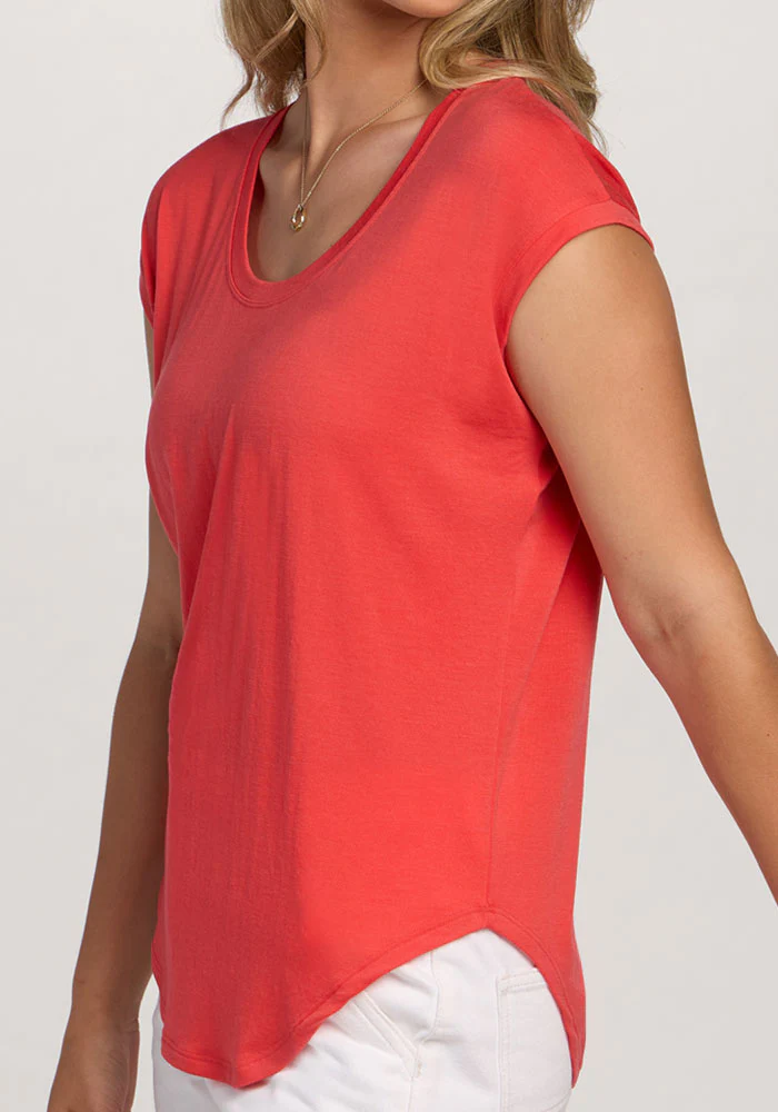 Gabi Tunic Top - Hibiscus - Image 3